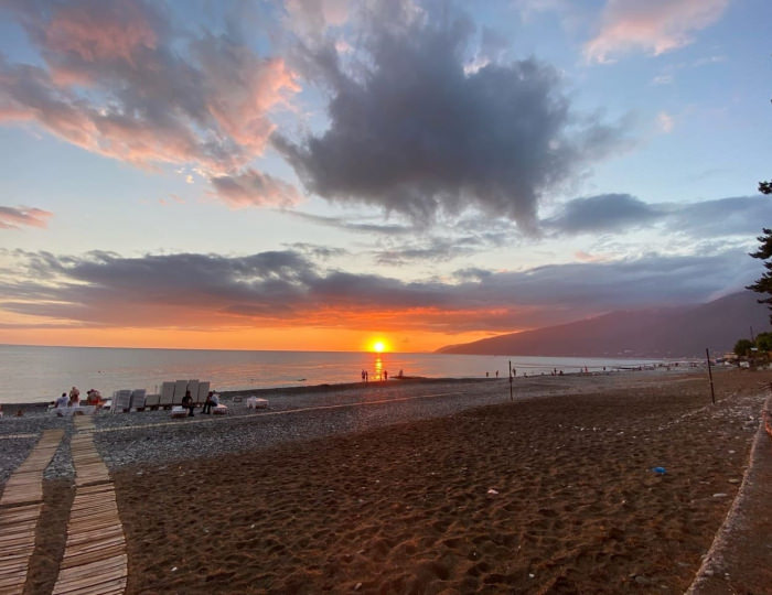 Море и пляж - Отель «Жоэквара» Гагра