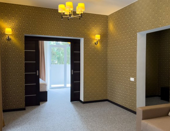 СЕМЕЙНЫЙ 4-МЕСТНЫЙ 3-КОМНАТНЫЙ - Отель «Жоэквара» Гагра