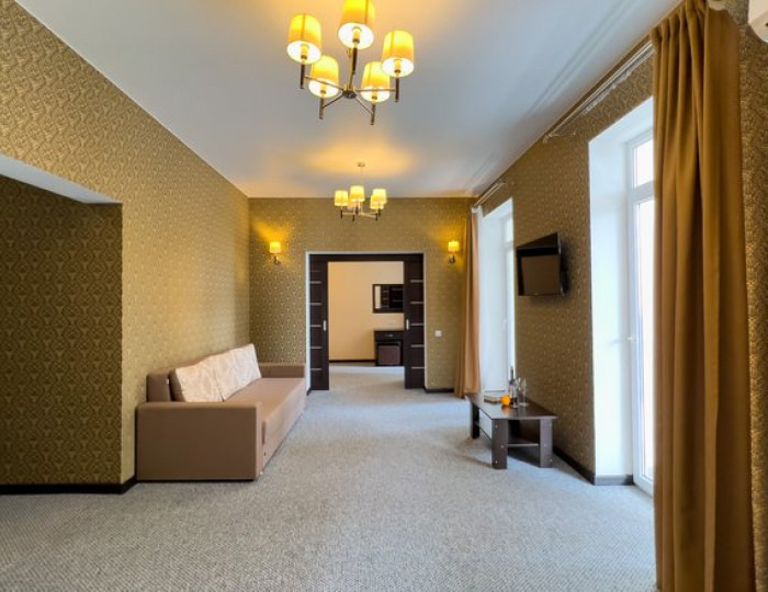 СЕМЕЙНЫЙ 4-МЕСТНЫЙ 3-КОМНАТНЫЙ - Отель «Жоэквара» Гагра