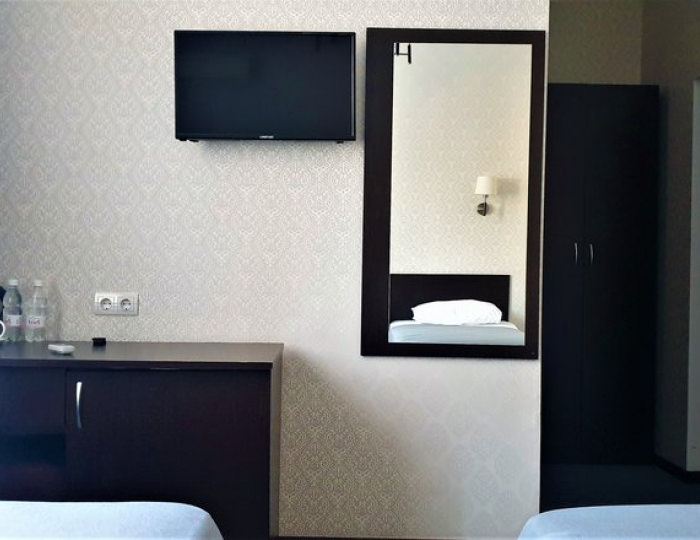 СТАНДАРТНЫЙ 2-МЕСТНЫЙ 1-КОМНАТНЫЙ (БЕЗ БАЛКОНА) - Отель «Жоэквара» Гагра