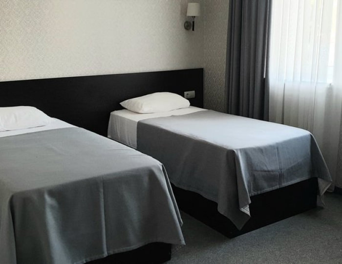 СТАНДАРТНЫЙ 2-МЕСТНЫЙ 1-КОМНАТНЫЙ (БЕЗ БАЛКОНА) - Отель «Жоэквара» Гагра