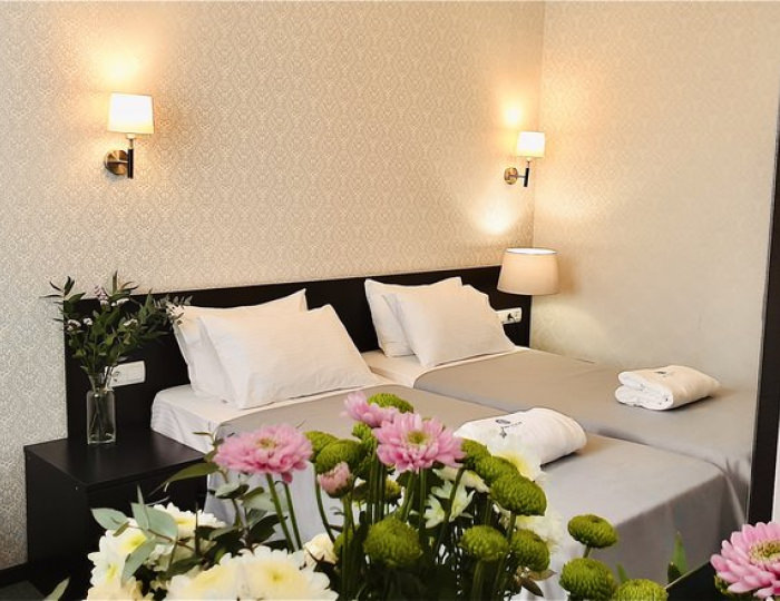 СТАНДАРТНЫЙ 2-МЕСТНЫЙ КОМФОРТ (БЕЗ БАЛКОНА) - Отель «Жоэквара» Гагра