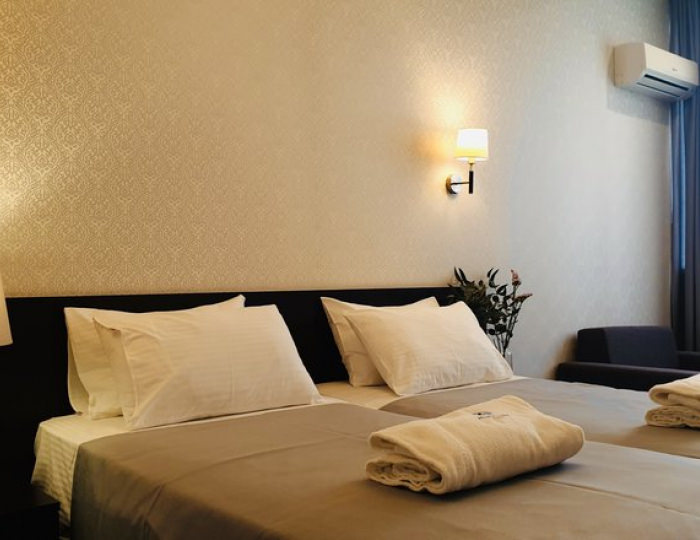 СТАНДАРТНЫЙ 2-МЕСТНЫЙ КОМФОРТ (БЕЗ БАЛКОНА) - Отель «Жоэквара» Гагра