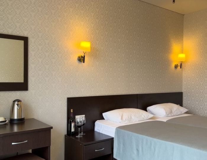 СТАНДАРТНЫЙ 2-МЕСТНЫЙ КОМФОРТ (С БАЛКОНОМ) - Отель «Жоэквара» Гагра