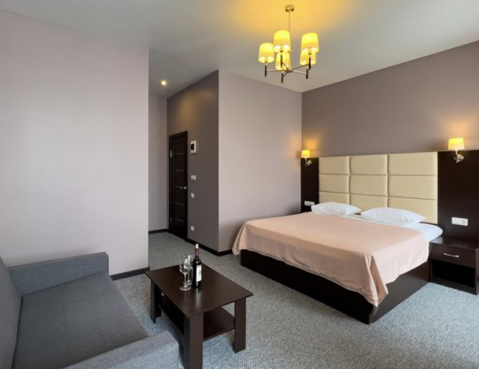 СТУДИЯ 2-МЕСТНЫЙ 1-КОМНАТНЫЙ (БЕЗ БАЛКОНА) - Отель «Жоэквара» Гагра