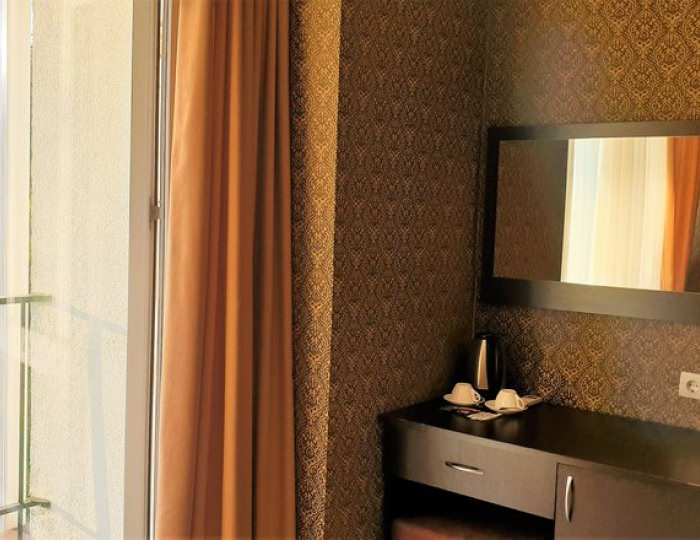 СТУДИЯ 2-МЕСТНЫЙ 1-КОМНАТНЫЙ (С БАЛКОНОМ) - Отель «Жоэквара» Гагра