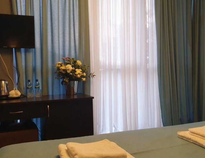 СТУДИЯ 2-МЕСТНЫЙ 1-КОМНАТНЫЙ (С БАЛКОНОМ) - Отель «Жоэквара» Гагра