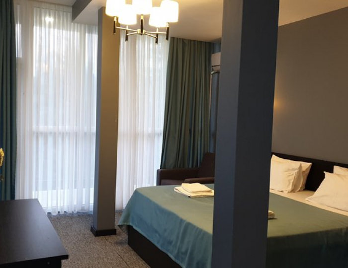 СТУДИЯ 2-МЕСТНЫЙ 1-КОМНАТНЫЙ (С БАЛКОНОМ) - Отель «Жоэквара» Гагра