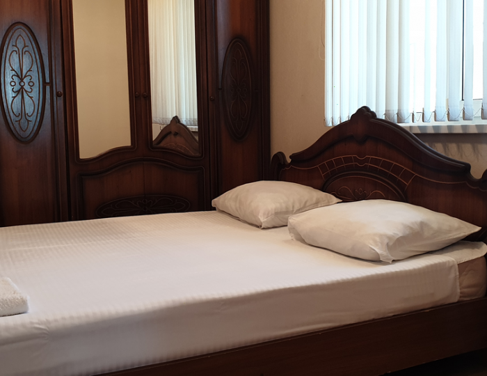 Стандартный 2-местный 1-комнатный с общим балконом корпус 1 Жемчужина - Отель «Жоэквара» Гагра